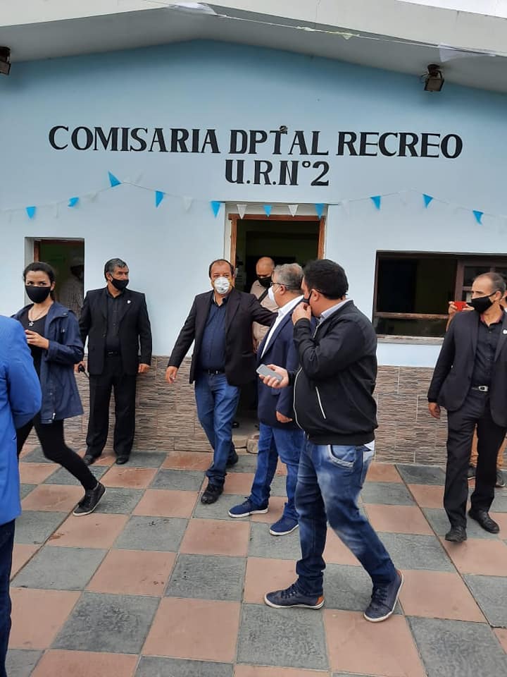 Luis Polti con Raúl Jalil en Recreo