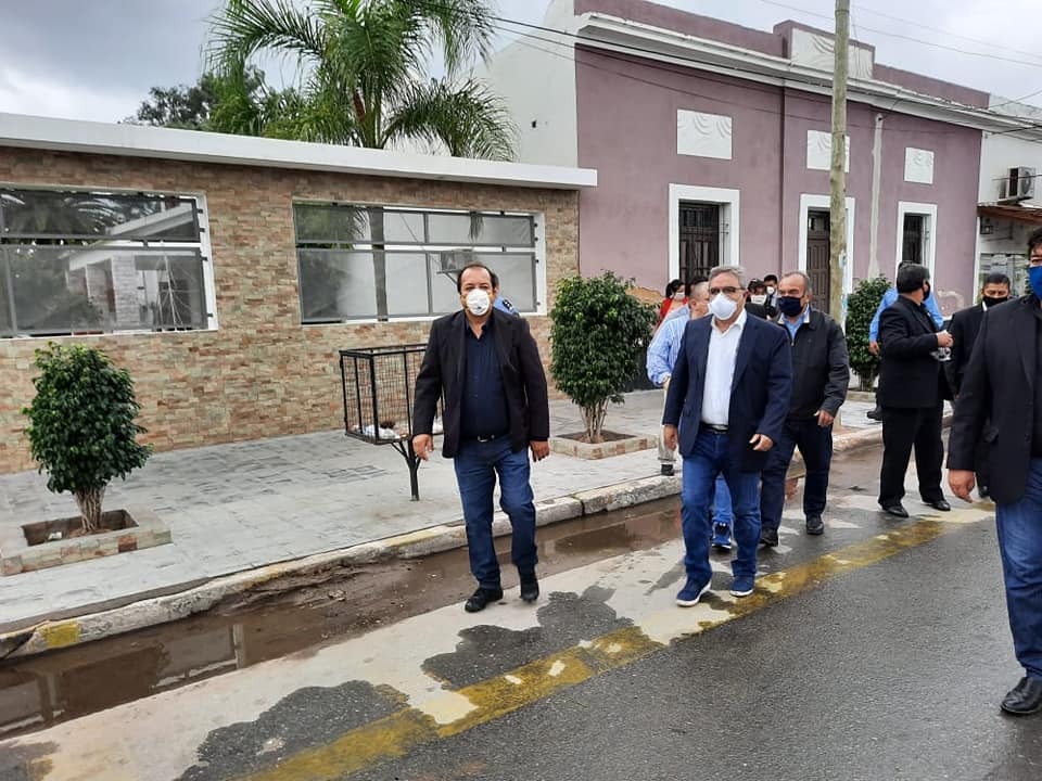 Luis Polti con Raúl Jalil en Recreo