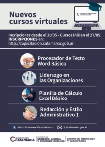 Cursos de Capacitación en el Centro de Innovación y Capacitación