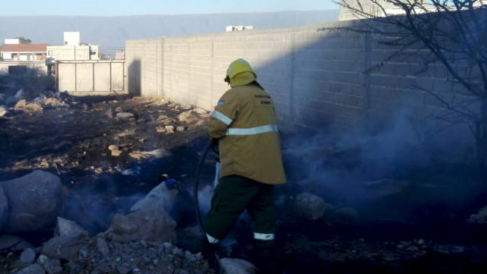 Incendio Barrio Achachay