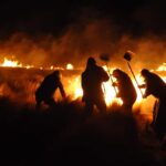 Fuego en Cerro Ancasti
