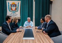 Provincia y municipio avanzarán en la reconstrucción del puente de Belén