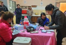 MARA acompañó una jornada de salud en Minas Capillitas