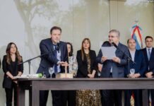 Alberto Natella asumió como ministro de Gobierno, Seguridad y Justicia