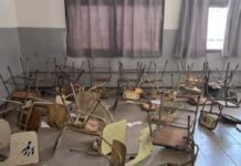 Más de 100 alumnos destrozaron el colegio porque no les dieron libre el último día de clases