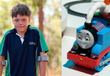 Un dibujo animado inspiró a un niño a nadar 4 horas para salvar a su familia