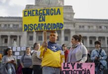 El gobierno oficializó la Ley de Emergencia en Discapacidad