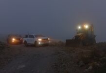 Rescataron un turista brasileño en el límite de Campo de Piedra Pómez