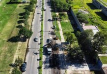 Inician los trabajos de repavimentación en la Av. Los Legisladores