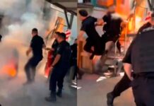 Rosario: un trabajador se prendió fuego frente a su empresa y está grave