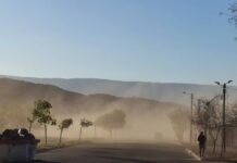 Alerta amarilla por vientos fuertes en Catamarca