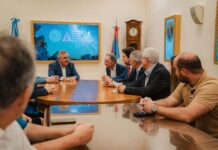 Jalil recibió a autoridades de la CAMARCO para analizar la situación del sector