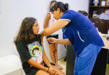 Aplican la 2da dosis de la vacuna contra el dengue