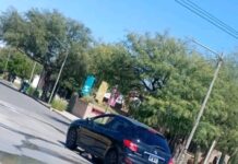 Siniestro vial en la Capital