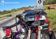 Secuestran moto en Capayán