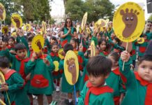 Los Jardines Municipales homenajearon a la Virgen del Valle en el tradicional “Vallecito”