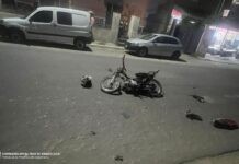 Adolescente hospitalizado tras siniestro vial