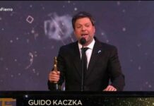 Guido Kaczka ganó el Martín Fierro de Oro 2026