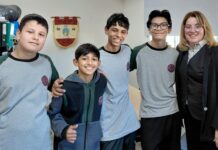 Estudiantes de la Escuela “Miguel Cané” brillaron en una competencia internacional