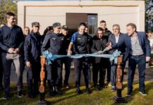 Inauguraron nuevos espacios recreativos en el Polideportivo Policial