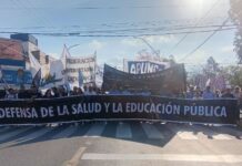 Universitarios de Catamarca se movilizan contra el Gobierno nacional: “No hipotequen el futuro”