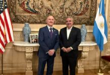 Raúl Jalil se reunió con el Embajador de Estados Unidos en Argentina